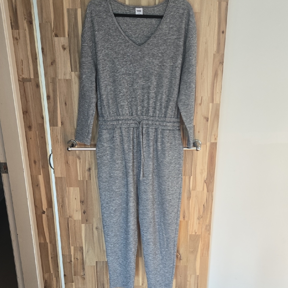 🩶 Smash + Tess Gray Casual Jumpsuit with Tapered Legs